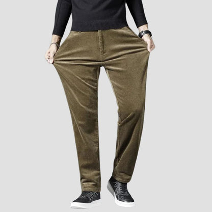 Elastic Corduroy Pants