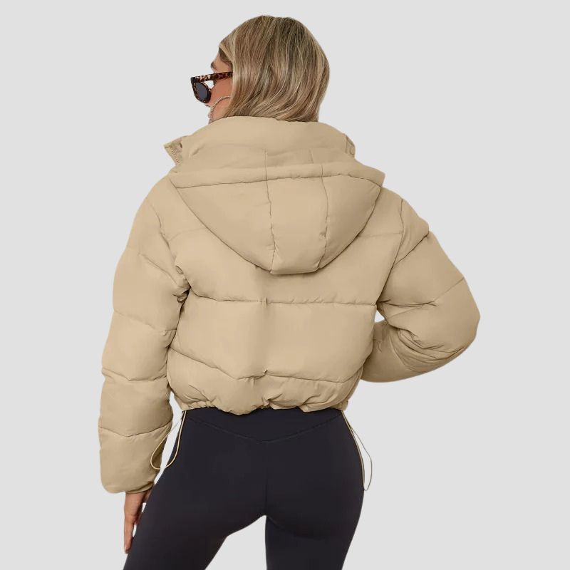 Winter Puffer Jacket with Pockets