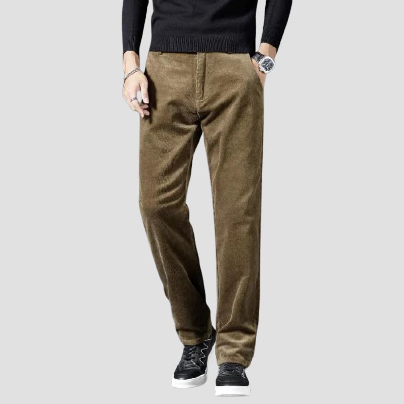 Elastic Corduroy Pants