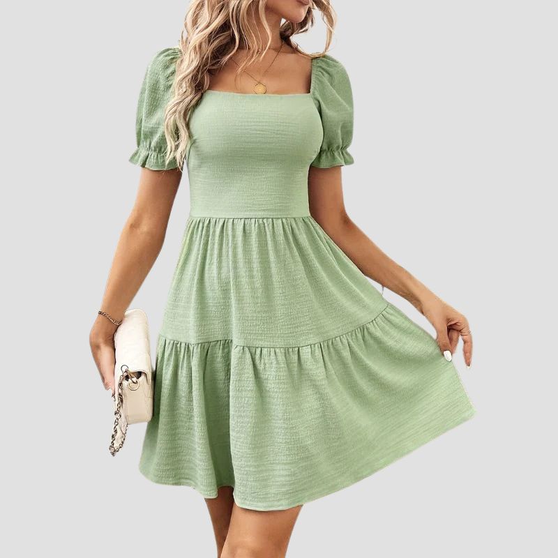 Mint Green Tie-Back Dress