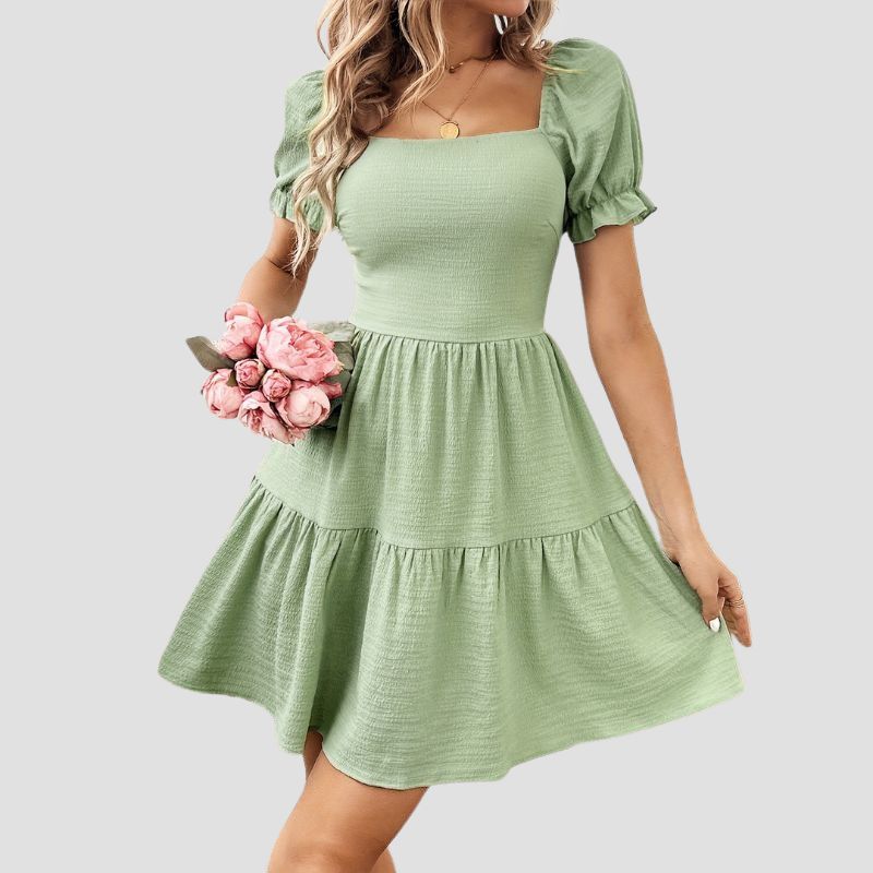 Mint Green Tie-Back Dress