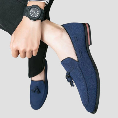 Suede Tassel Moccasins Loafers