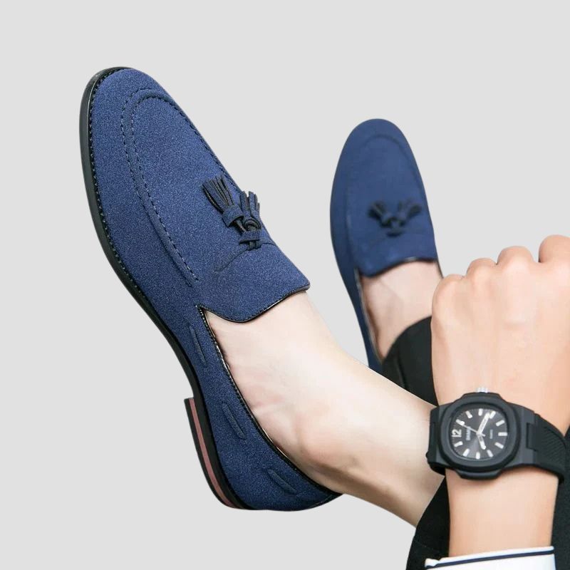 Suede Tassel Moccasins Loafers